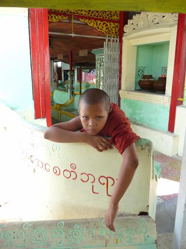 P1010572.JPG - Monk on Sagain Hill