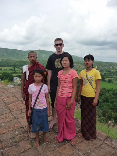P1010692.JPG - On the top of Mingun Pagoda