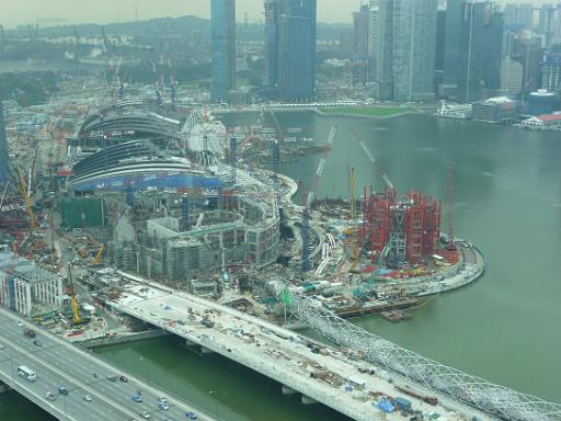 P1020804.JPG - From the top of Sinagpore Flyer